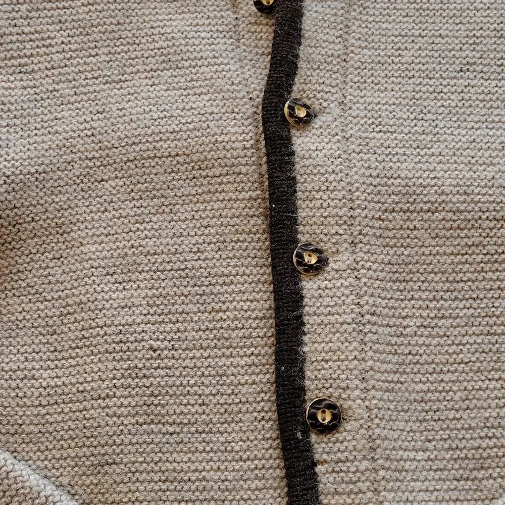 Steffner lambs wool cardigan - Picture 2 of 7